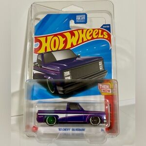 Hot Wheels 83 Chevy Silverado Purple
